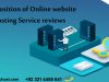 The Position Of Online Website Hosting Service Reviews