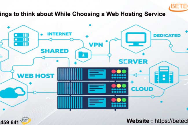 7 Things To Think About While Choosing A Web Hosting Service