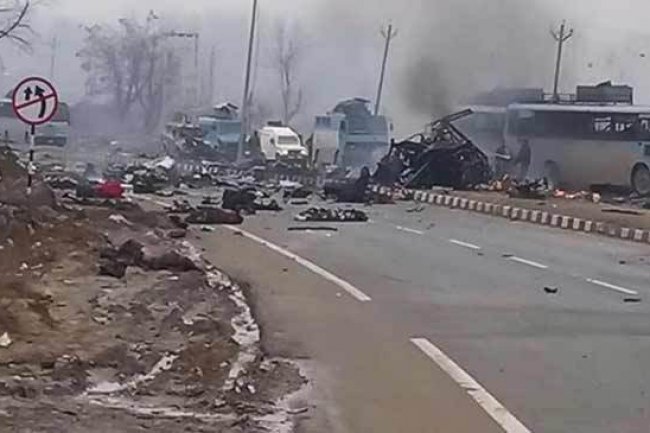 Suicide Bomber Kills 45 Troops In Jammu And Kashmir