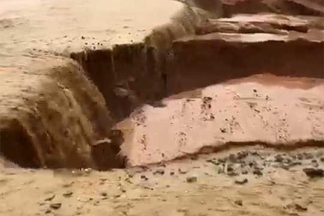 Stunning waterfalls in UAE as heavy rains hit country