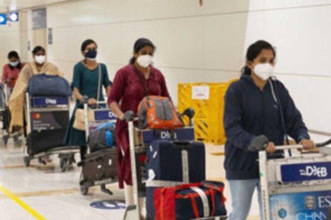 India-Dubai travel: 95 healthcare workers arrive on special flight