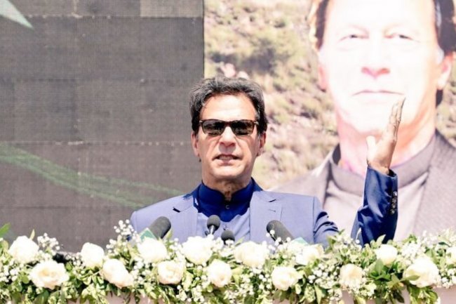 PM IMRAN KHAN INAUGURATES UPGRADATION WORKS OF 80-KM JHAL JAHO ROAD