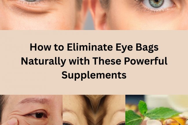 How to Eliminate Eye Bags Naturally with These Powerful Supplements