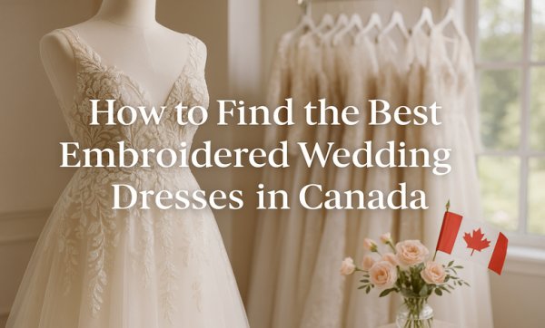 How to Find the Best Embroidered Wedding Dresses in Canada