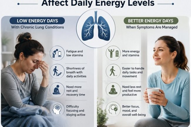 How Chronic Lung Conditions Affect Daily Energy Levels